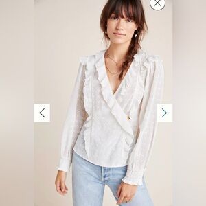 Maeve By Anthropologie Lace Blouse